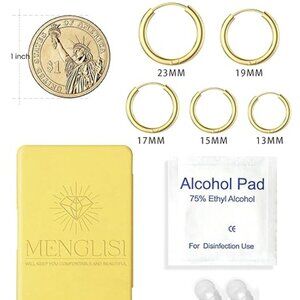 18k Gold Plated Hoop Earrings,hoop earrings for women